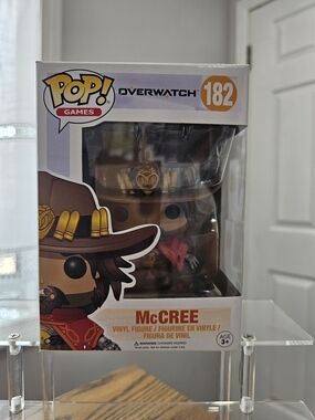 Funko Pop! Games Overwatch McCree #182 Vinyl Figure